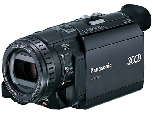 Panasonic NV-GS100K-K デジタルビデオカメラ(ブラック)【中古品】