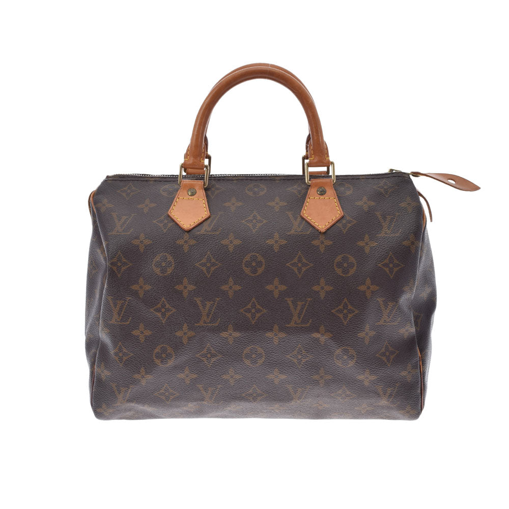 LOUIS VUITTON ルイヴィトン モノグラム スピーディ30 ブラウン M41526 レディース モノグラムキャンバス ハンドバッグ Bランク 中古 