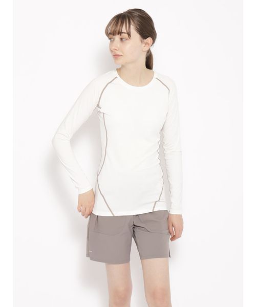 サニデイズ トウキョウ/ソフトコンプレッション クルーネック長袖Tシャツ LADIES