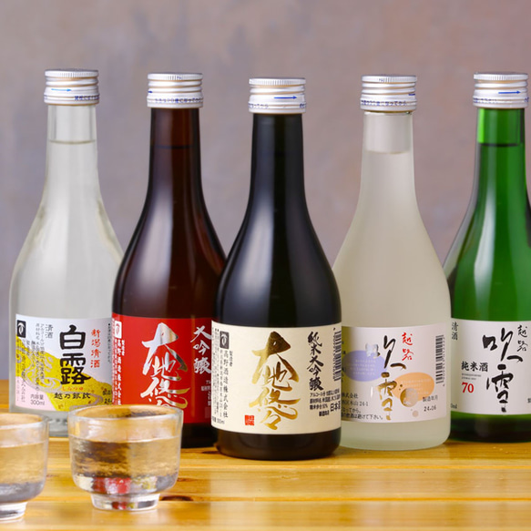 【蔵元限定】大吟醸・純米大吟醸 入り 日本酒 飲み比べセット 300ml 6本 ミニボトル お酒 新潟 高野酒造