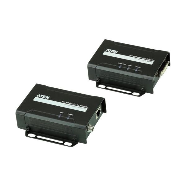 ATEN（エーテン） ATEN ビデオ延長器 DVI / シングルリンク対応 VE601 1台 115-2901（直送品）