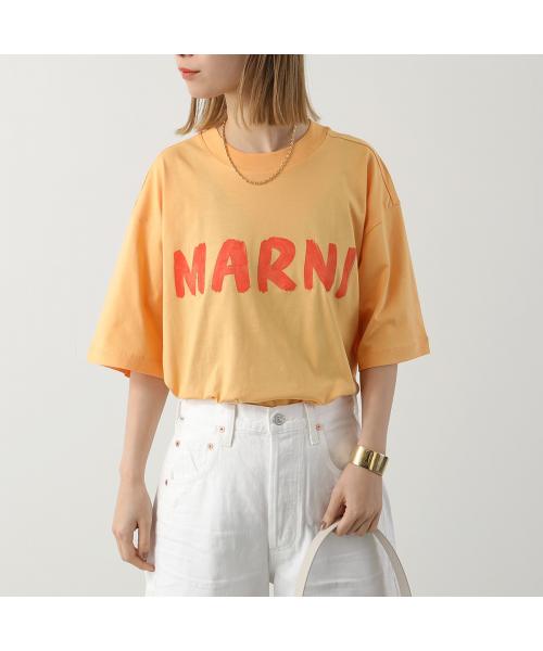 マルニ/MARNI Tシャツ THJET49EPH USCS11 クルーネック ロゴT