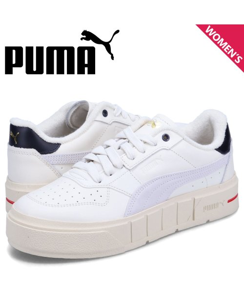 PUMA プーマ スニーカー カリ コート ジェックス セッツ レディース 厚底 CALI COURT JEUX SETS WNS ベージュ 393096－0