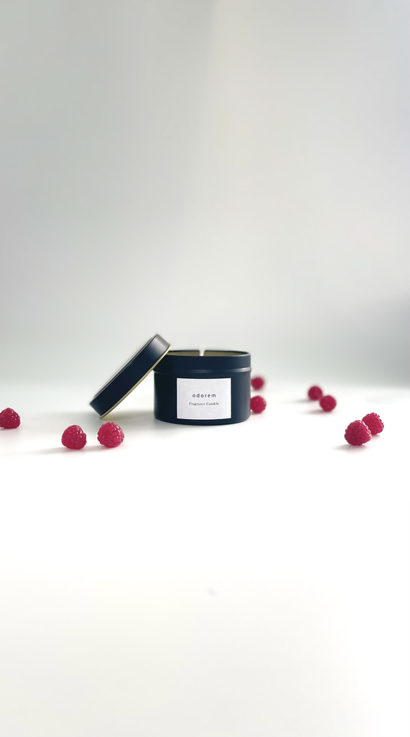 RASPBERRY(ラズベリー) FRAGRANCE CANDLE　甘酸っぱい香り　ソイキャンドル