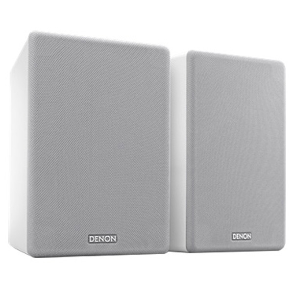 DENON スピーカー (2台) ホワイト SCN10WTEM