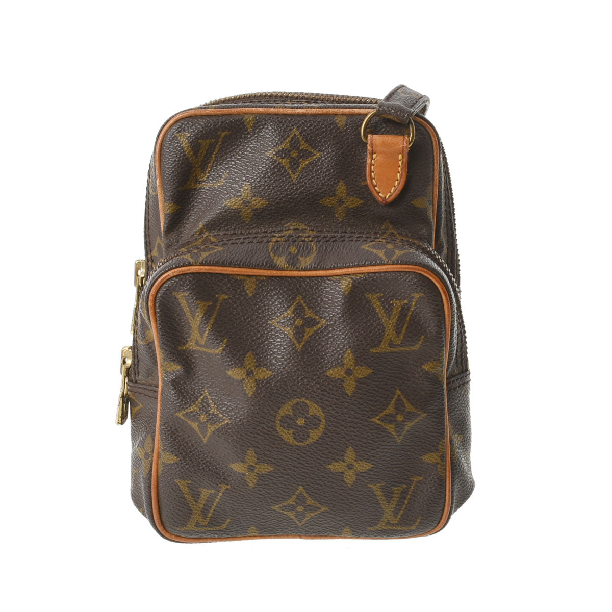 LOUIS VUITTON ルイヴィトン モノグラム ミニアマゾン ブラウン M45238 ユニセックス モノグラムキャンバス ショルダーバッグ Bランク 中古 