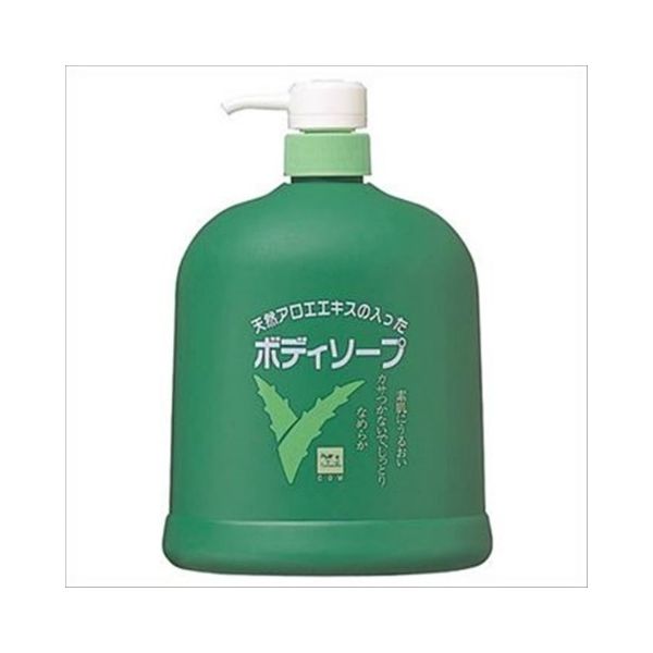 カウブランドアロエボディソープ1200ml 4901525698016 1セット（6個） 牛乳石鹸共進社（直送品）