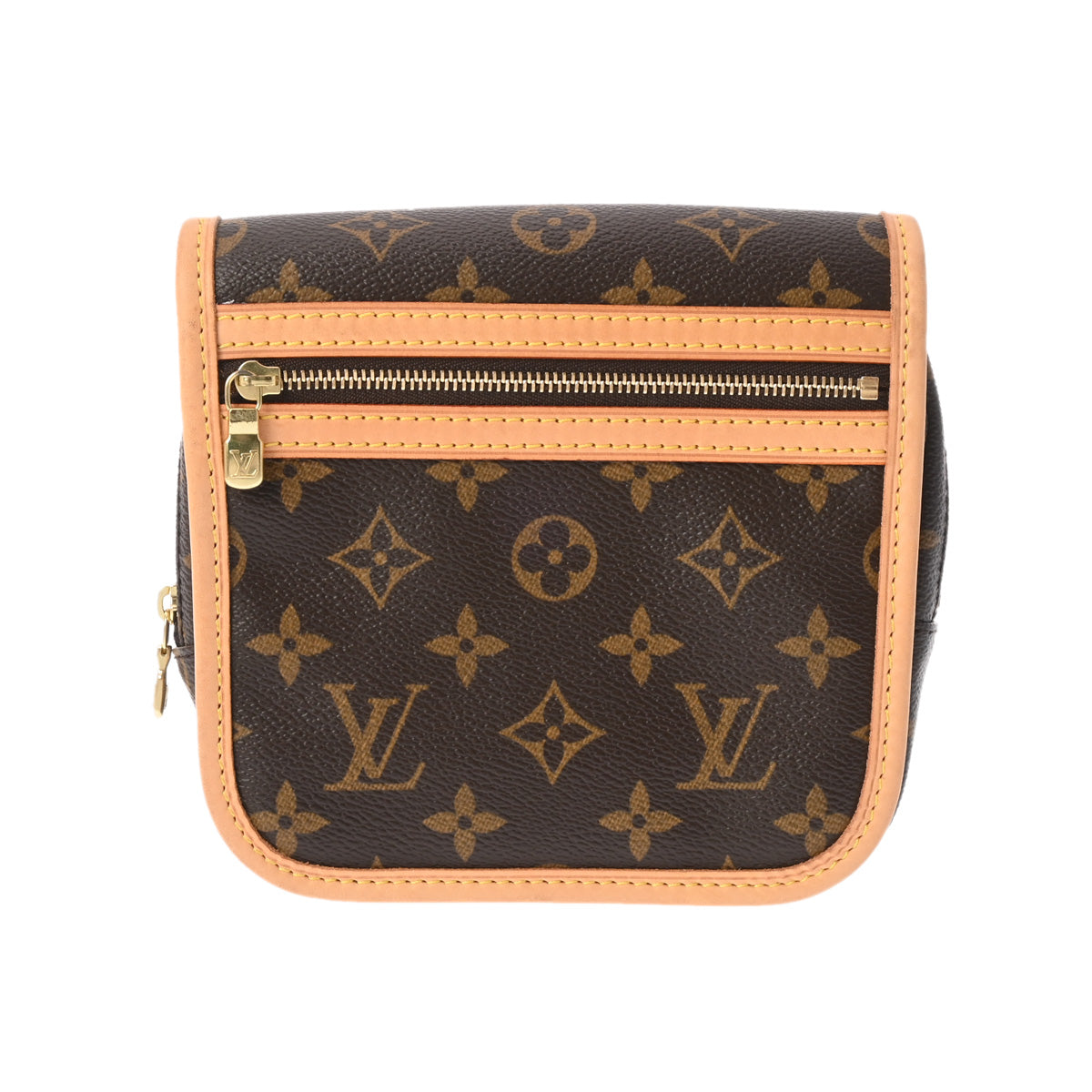 LOUIS VUITTON ルイヴィトン モノグラム バムバッグ ボスフォール ブラウン M40108 レディース モノグラムキャンバス ウエストバッグ ABランク 中古 