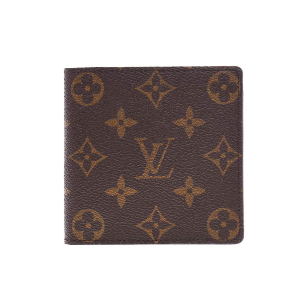 LOUIS VUITTON ルイヴィトン モノグラム ポルトビエ カルトクレディモネ M61665 ユニセックス 二つ折り財布 新同 中古 