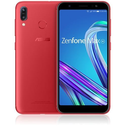 ASUS ZB555KL-RD32S3 SIMフリースマートフォン 「Zenfone Max M1 Series」 5.5インチ／メモリ 3GB／ストレージ 32GB ルビーレッド