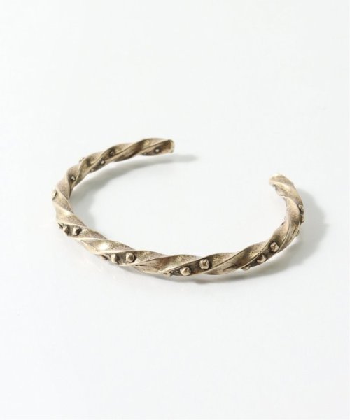 Philip Crangi / フィリップクランジ Studded Twist Cuff