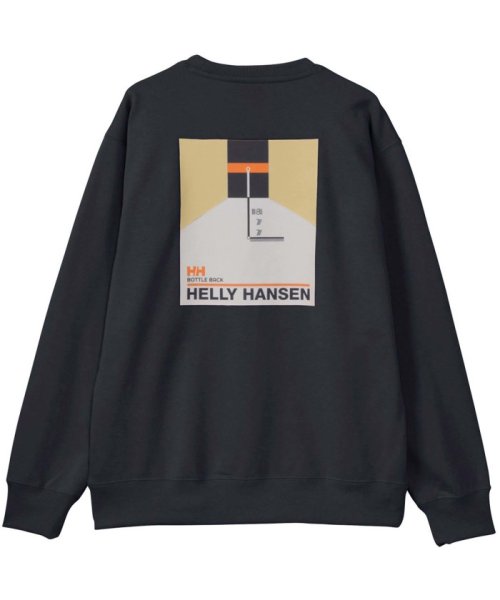 HELLY　HANSEN ヘリーハンセン アウトドア ボトルバックグラフィックスウェットクルー