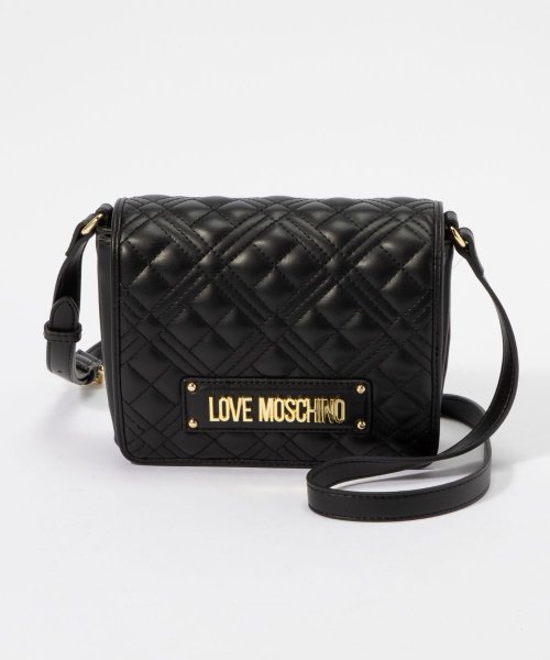 モスキーノ MOSCHINO JC4002PP9DLA0000 ショルダーバッグ レディース バッグ ラブ モスキーノ ロゴ プレゼント 肩掛け 鞄 ブラック