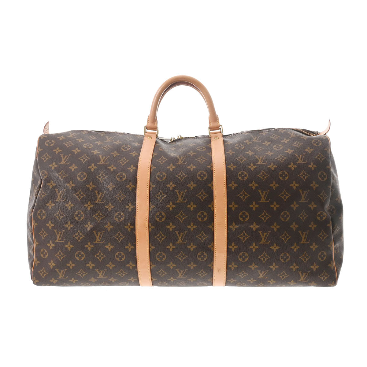 LOUIS VUITTON ルイヴィトン モノグラム キーポル 60 ブラウン M41422 ユニセックス モノグラムキャンバス ボストンバッグ ABランク 中古 