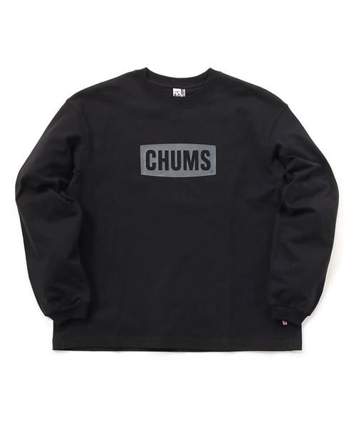 HEAVY WEIGHT CHUMS LOGO L/S T－SHIRT (ヘビーウェイト チャムスロゴ L/S)