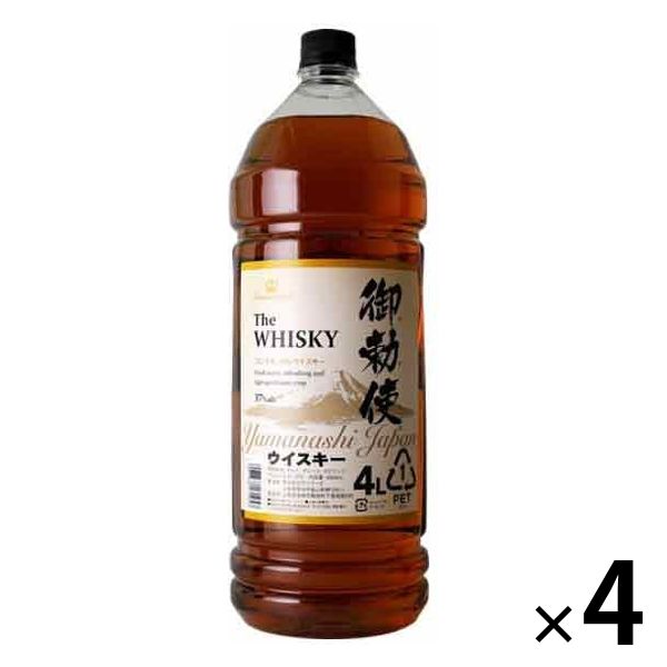 御勅使 （みだい） 37度 4L 1セット（4本） サン.フーズ ウイスキー