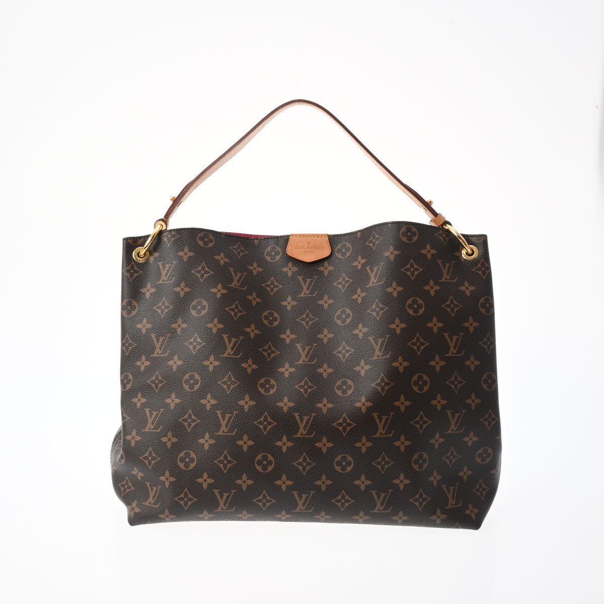 LOUIS VUITTON ルイヴィトン モノグラム グレースフル MM  ピヴォワンヌ M43703 レディース モノグラムキャンバス ショルダーバッグ ABランク 中古 