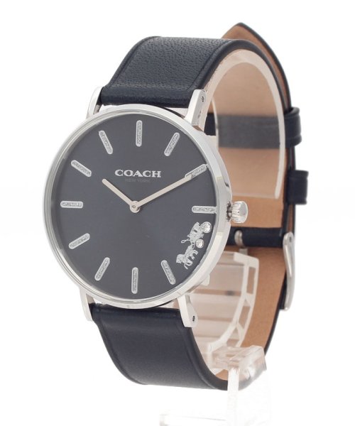 【COACH】コーチ 腕時計 レディース COACH 14503850 PERRY ペリー   36ＭＭ　クォーツ　ネイビー 　ネイビー革ベルト