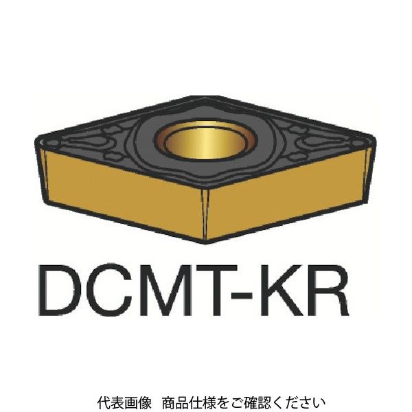 サンドビック コロターン107 旋削用ポジ・チップ DCMT 11 T3 08-KR H13A 605-0883（直送品）