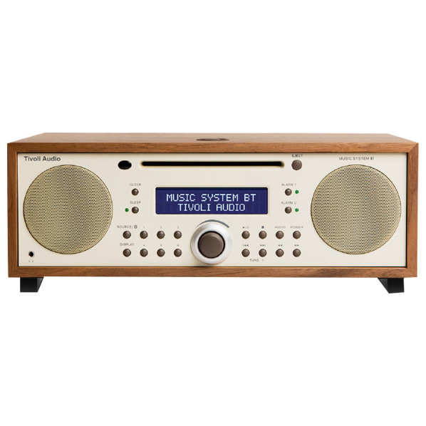 Tivoli Audio ステレオシステム Music System BT Generation2 Classic Walnut/Beige MSYBT2-1529-JP