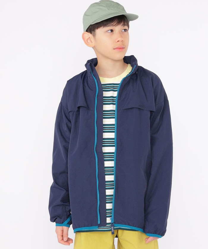 シップスキッズ/SHIPS KIDS:140～160cm / 〈撥水〉 ジップ パーカー