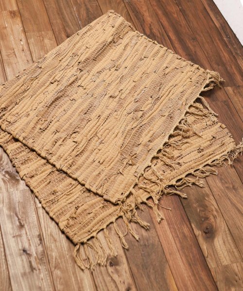 【75】【LD012】LEATHR CHINDI RUG(50x80cm)