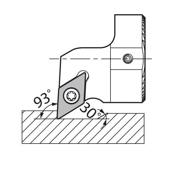 京セラ ボーリング交換ヘッド KAVH16ーSDUCL07 KAVH16-SDUCL07 1本（直送品）