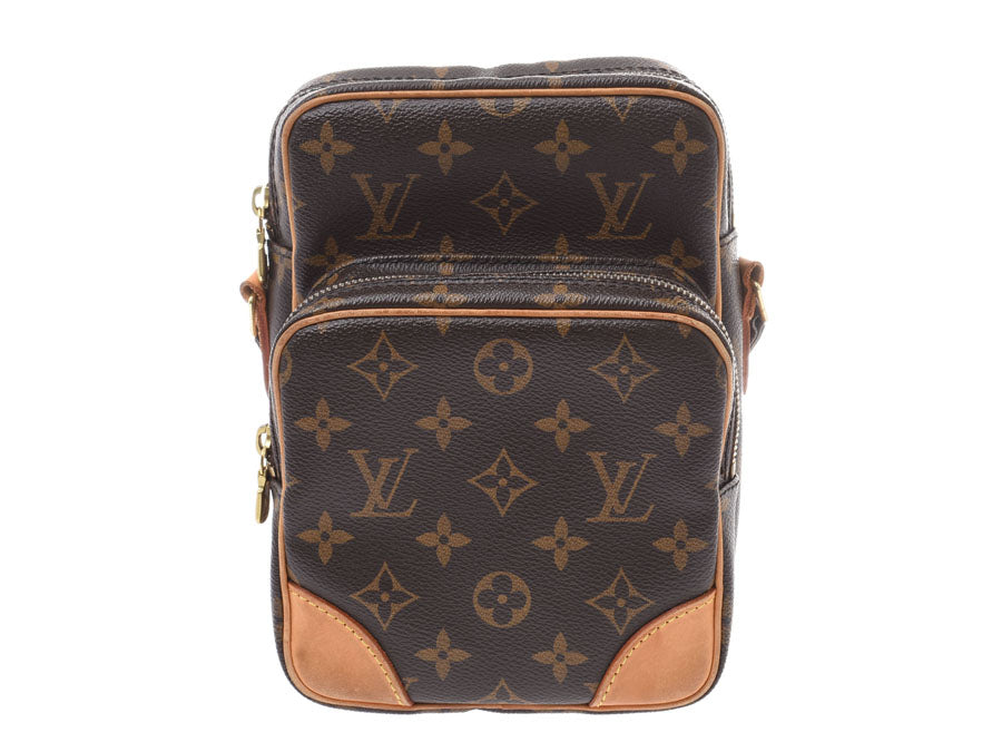 ルイヴィトン モノグラム アマゾン ブラウン M45236 レディース 本革 ショルダーバッグ Bランク LOUIS VUITTON 中古 