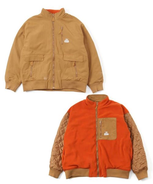 チャムス/Fleece Back Reversible Jacket (フリース バック リバーシ･･･