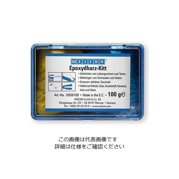 エスコ 100g エポキシレジンパテ EA934W-10 1セット(3個)（直送品）