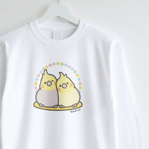 長袖Tシャツ（なかよしブランコ / オカメインコ）