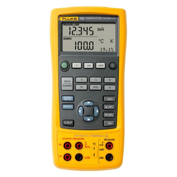 テクトロニクス&フルーク 温度校正器 FLUKE-724 1台（直送品）