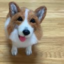 愛犬ちゃんのそっくりなリアルなペット人形をお作りします！　羊毛フェルト　犬　オーダー　ぬいぐるみ　愛犬　　ペット　リアル　人形