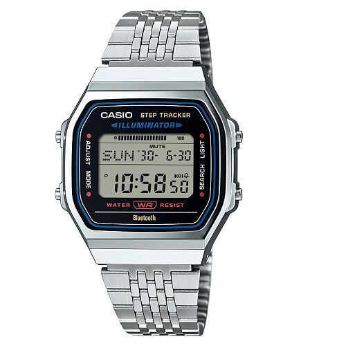 カシオ ABL-100WE-1AJF CASIO Collection モバイルリンク機能 歩数計測機能 LEDバックライト