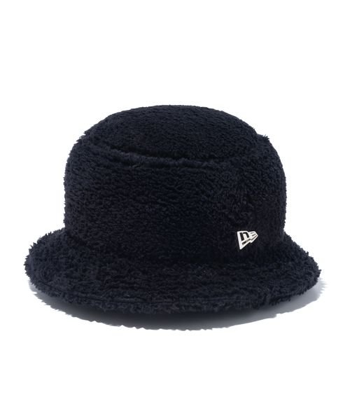 BUCKET01 MINK FLEECE BLK SIL