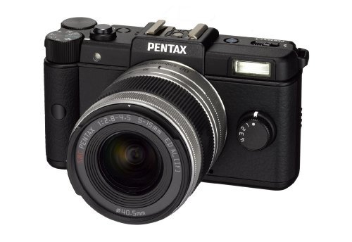 PENTAX ミラーレス一眼 Q 02ズームレンズキット ブラック Qマウント PENTAXQ02LKBK【中古品】