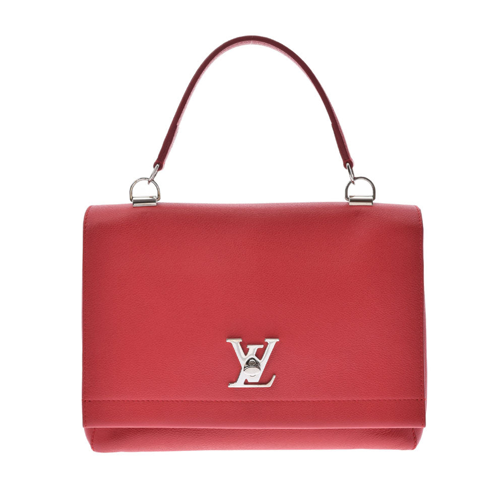 LOUIS VUITTON ルイヴィトン マイロックミー ルビー シルバー金具 M50363 レディース レザー ショルダーバッグ ABランク 中古 