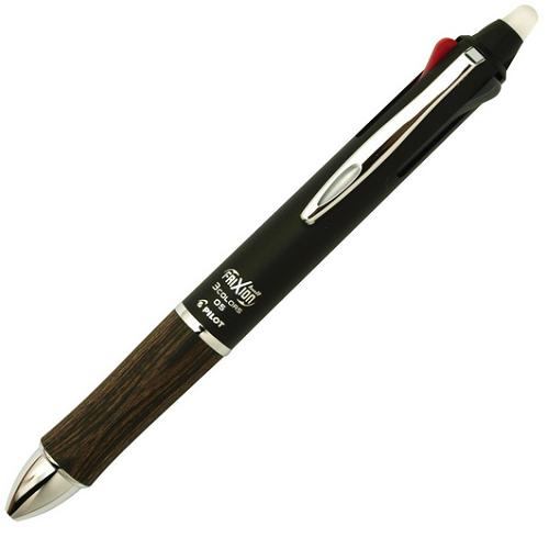 PILOT LKFB-2SEF-DBN フリクションボール3 ウッド 0.5mm ダークブラウン 多色ゲルインキボールペン