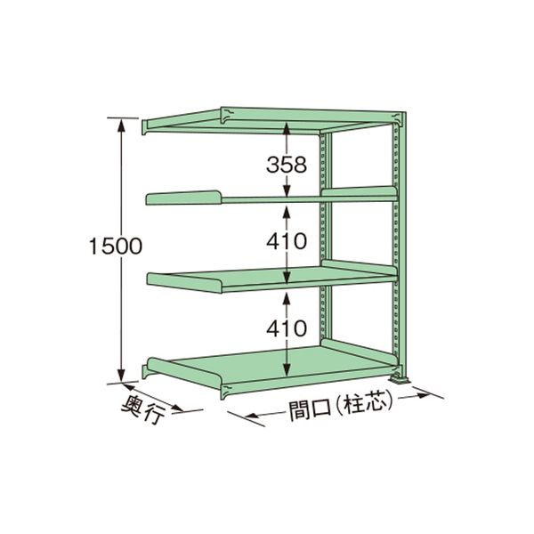 扶桑金属工業 中量ラック MM1518L