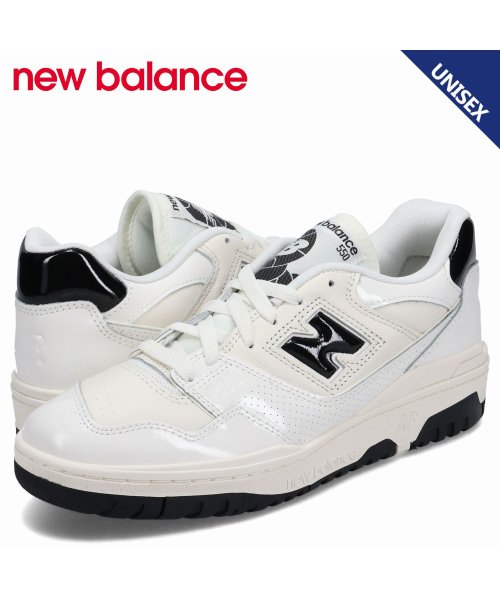 ニューバランス new balance 550 スニーカー メンズ レディース Dワイズ ホワイト 白 BB550YKF