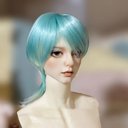 BJD 1/3 1/4  1/6人形 ドール用ウィッグ カツラ 耐熱 ハンドメイドzxww-396