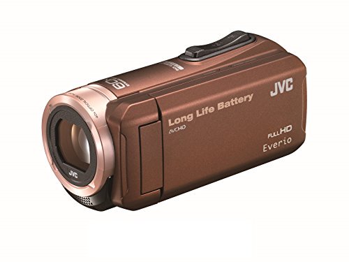 JVC KENWOOD JVC ビデオカメラ EVERIO 内蔵メモリー32GB ブラウン GZ-F100-T【中古品】