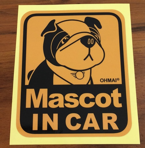 Mascot IN CAR ステッカー