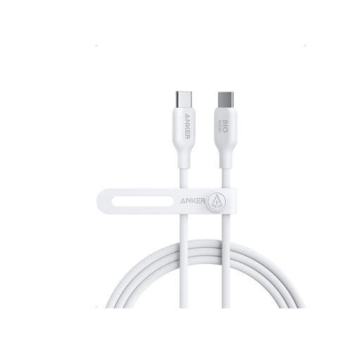 アンカー A80E2N21 Anker 543 エコフレンドリー USB-C & USB-C ケーブル 1.8m ホワイト