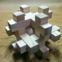 wooden puzzle 6　　木製パズル