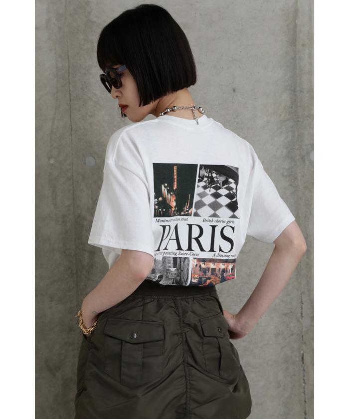 ローズバッド/フォトTシャツ