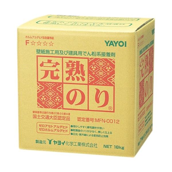 ヤヨイ化学工業 ヤヨイ 完熟糊 3kg NO213-013 1セット(6本) 747-9999（直送品）