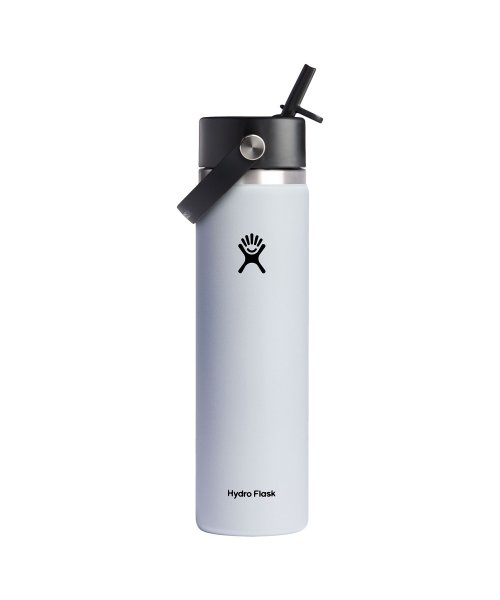 ハイドロフラスク Hydro Flask 24oz ハイドレーション ワイドマウス フレックスストロー 709ml ステンレスボトル マグボトル 水筒 魔法瓶