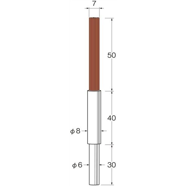 日本精密機械工作 クリストンブリッスル B9087 1本（直送品）