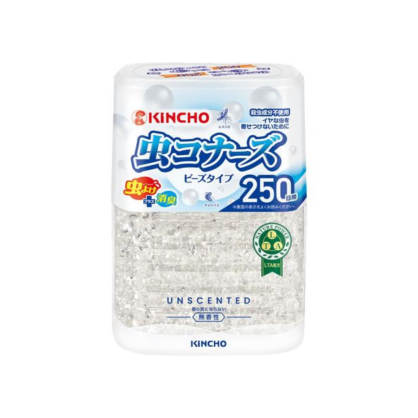 金鳥 虫コナーズ ビーズタイプ 250日 無香性 FC013PZ